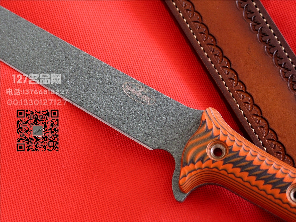 美国BUSSE巴斯战斗刃沼泽鼠 战术武士世界名刃127名品 