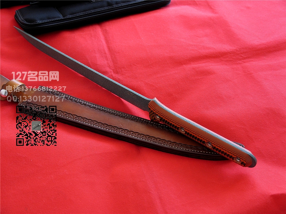 美国BUSSE巴斯战斗刃沼泽鼠 战术武士世界名刃127名品 