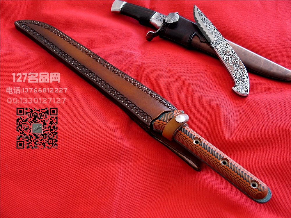 美国BUSSE巴斯战斗刃沼泽鼠 战术武士世界名刃127名品 