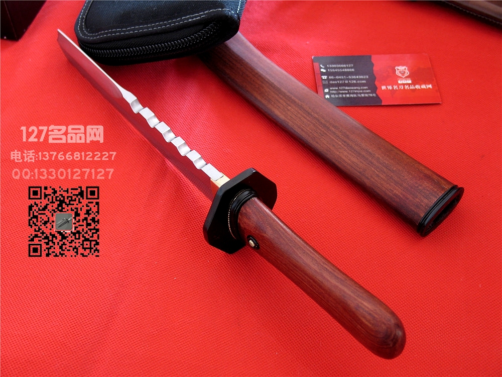 日式地狱剃刃 手工覆土烧刃 名刃127名品网