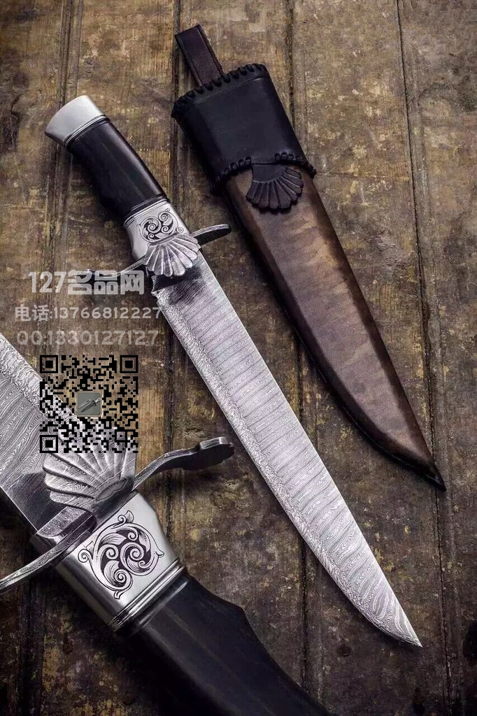 制刀大师迈克尔维京海盗博伊大马士革刃 世界名刃 