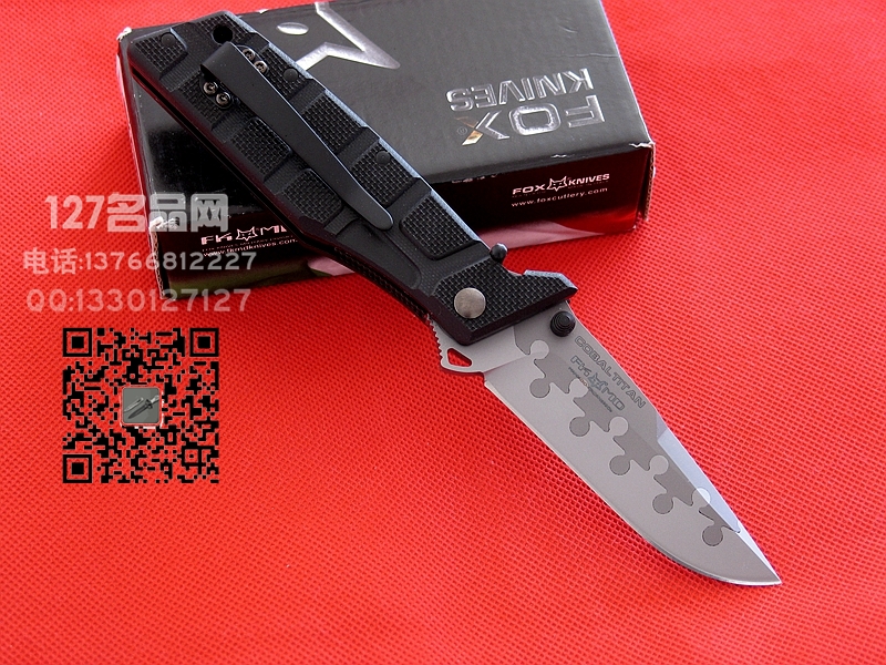 FOX意大利狐狸FX-117CT夜鹰战斗折刃 127名品网