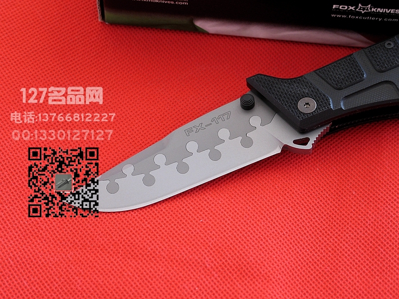 FOX意大利狐狸FX-117CT夜鹰战斗折刃 127名品网