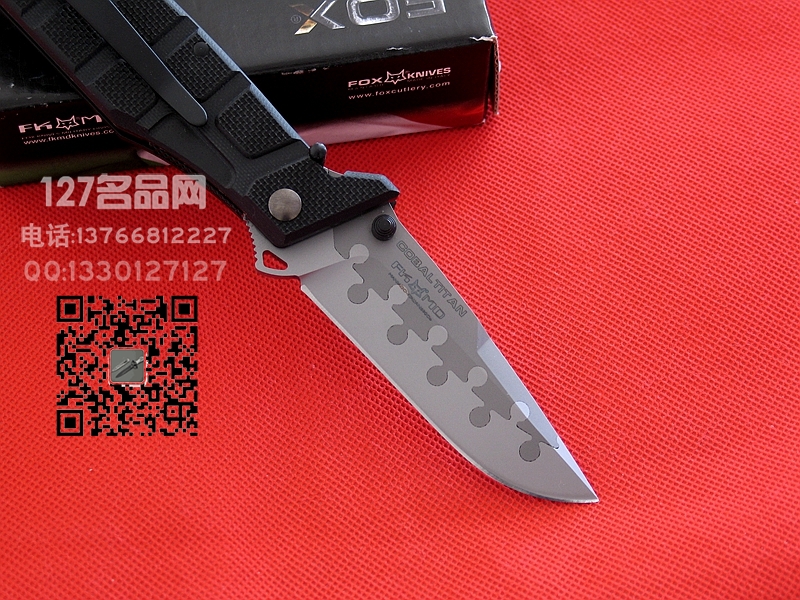 FOX意大利狐狸FX-117CT夜鹰战斗折刃 127名品网