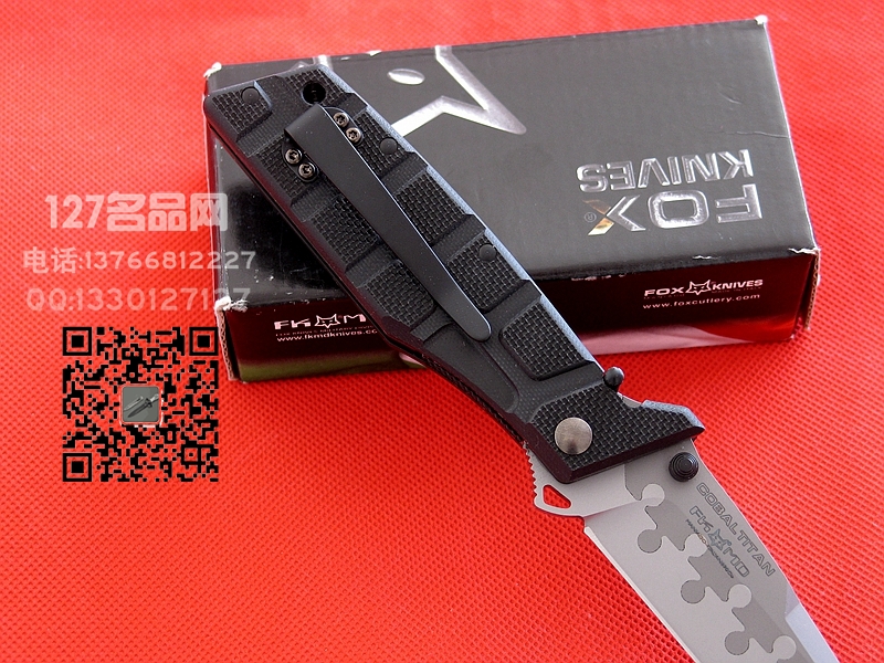 FOX意大利狐狸FX-117CT夜鹰战斗折刃 127名品网