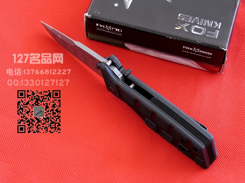 FOX意大利狐狸FX-117CT夜鹰战斗折刃 127名品网
