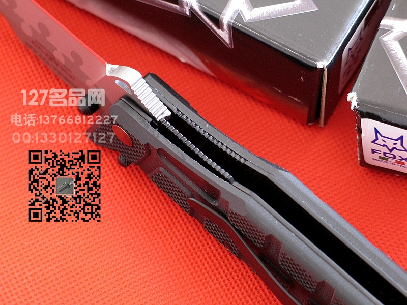 FOX意大利狐狸FX-117CT夜鹰战斗折刃 127名品网