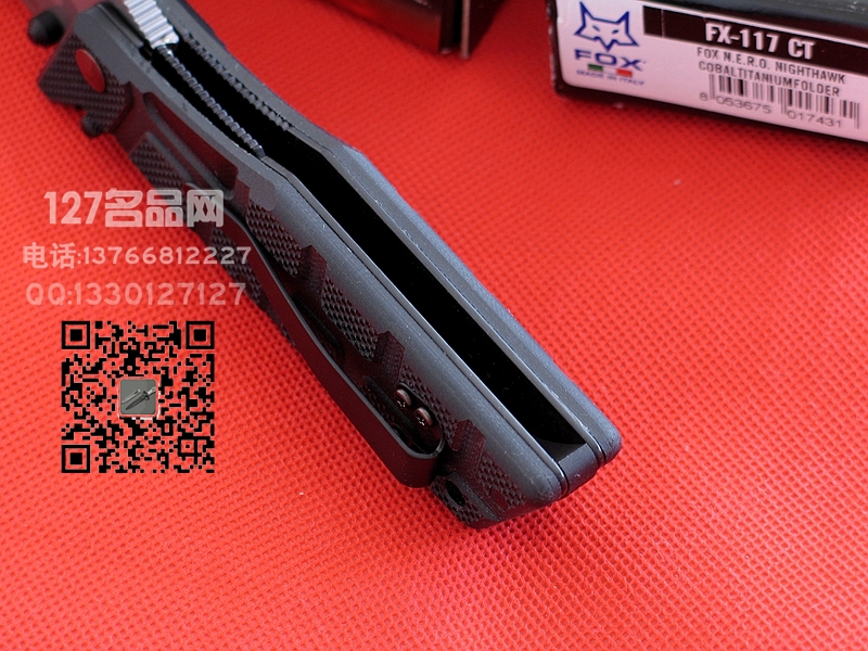 FOX意大利狐狸FX-117CT夜鹰战斗折刃 127名品网