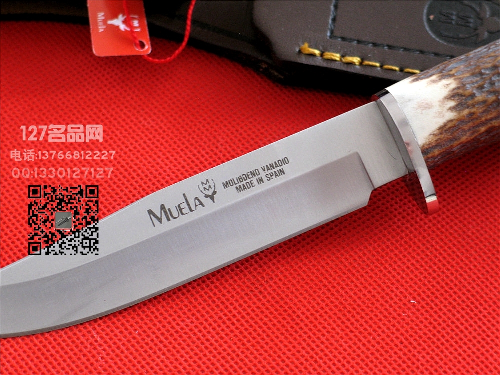 Muela西班牙鹿牌13H手工狩猎刃名刃127名品网