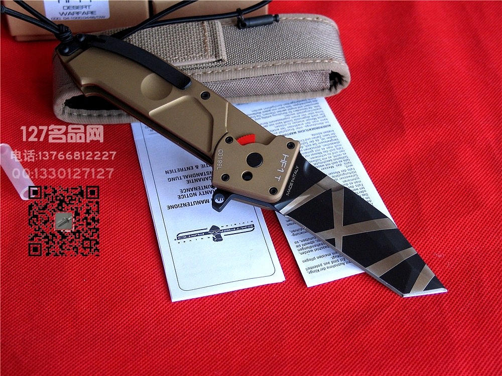 Extrema Ratio意大利极端武力HF1T沙漠战斗刃127名品网