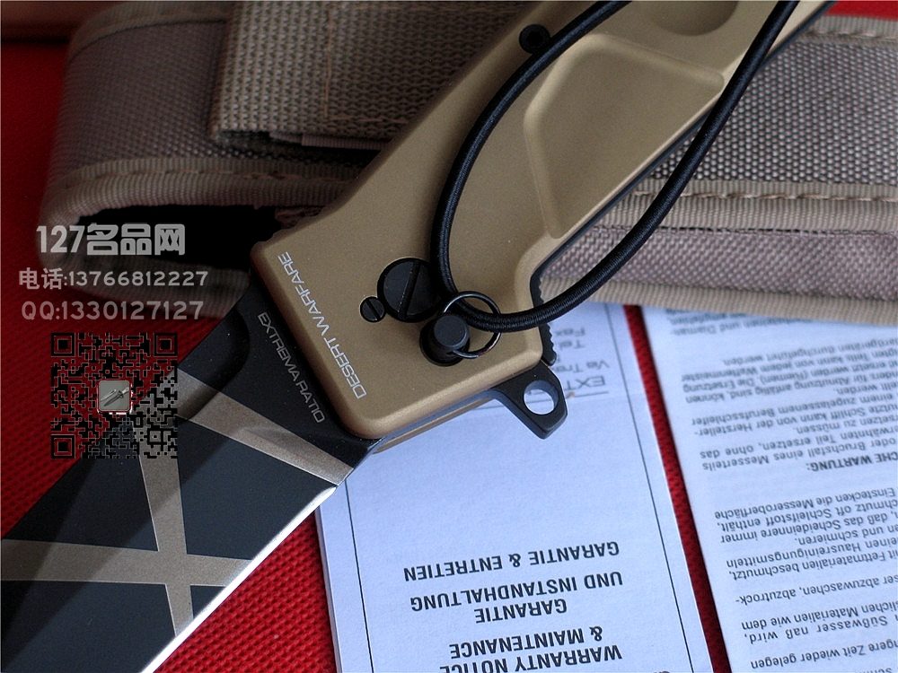 Extrema Ratio意大利极端武力HF1T沙漠战斗刃127名品网