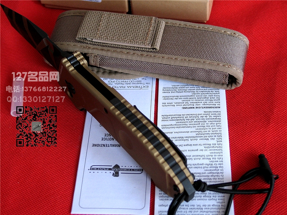Extrema Ratio意大利极端武力HF1T沙漠战斗刃127名品网