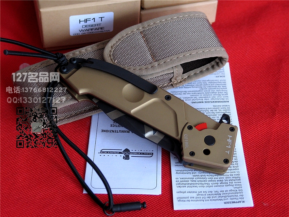 Extrema Ratio意大利极端武力HF1T沙漠战斗刃127名品网