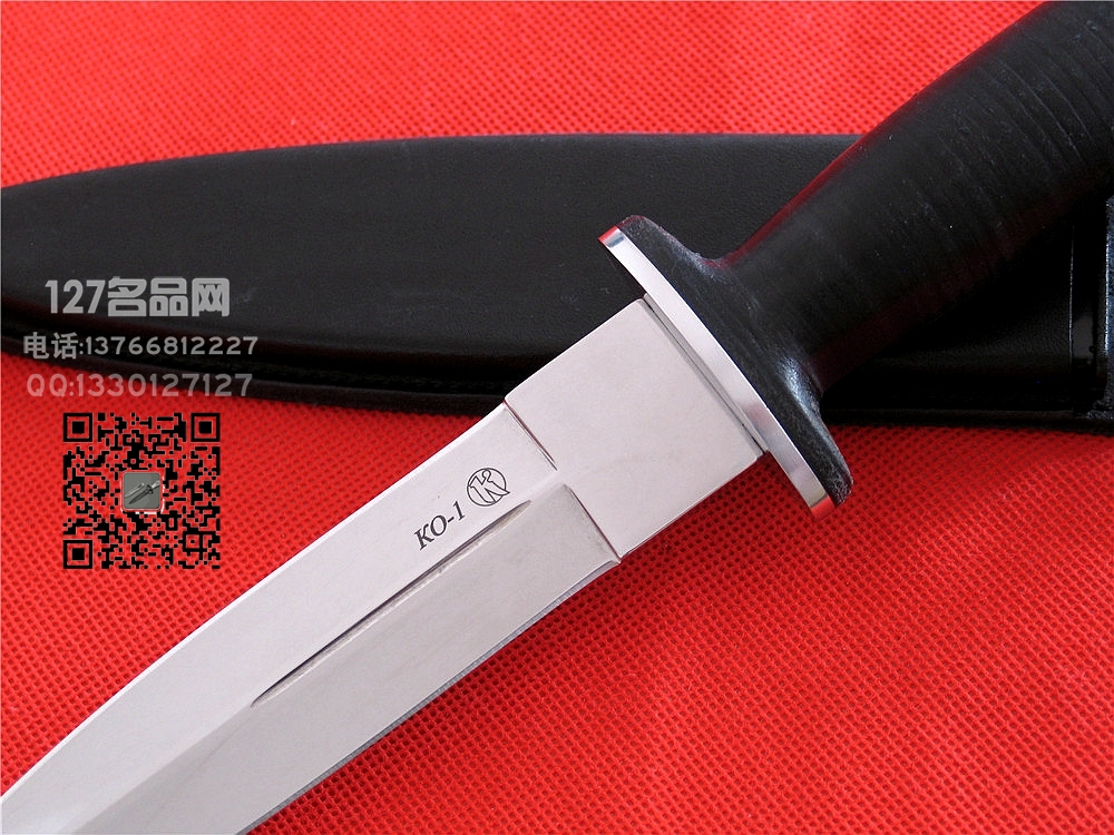 俄罗斯基兹利亚尔kizlyar 镜面双刃特战队匕首127名品网 