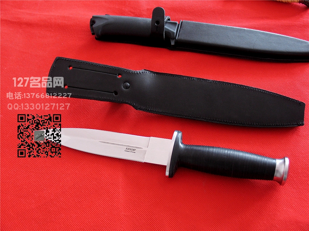 俄罗斯基兹利亚尔kizlyar 镜面双刃特战队匕首127名品网 