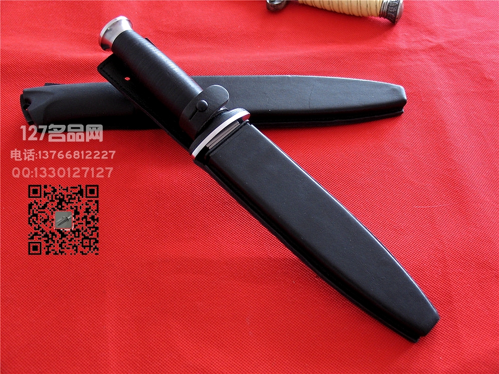 俄罗斯基兹利亚尔kizlyar 镜面双刃特战队匕首127名品网 