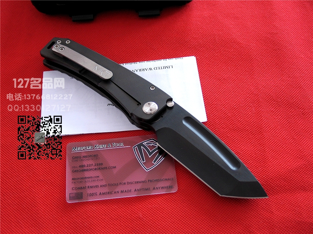 美国MKT MK07DPT掠夺者T头 D2钢特战队格斗刃127名品网