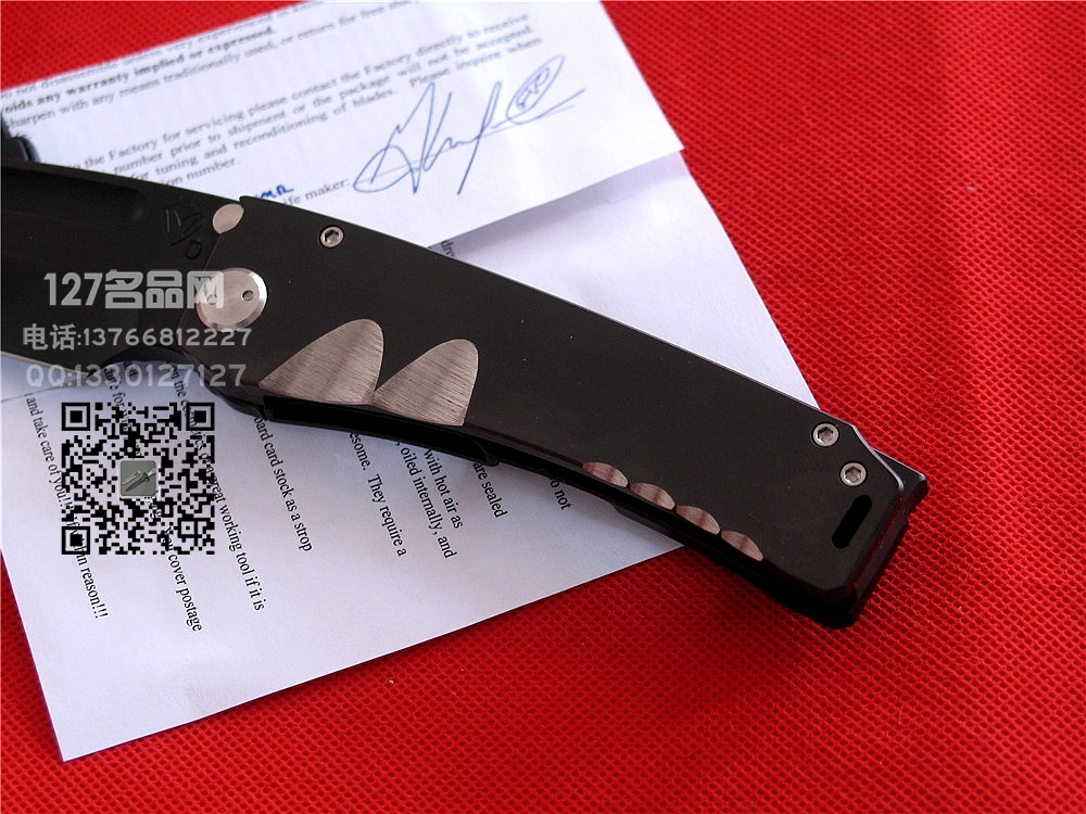 美国MKT MK07DPT掠夺者T头 D2钢特战队格斗刃127名品网
