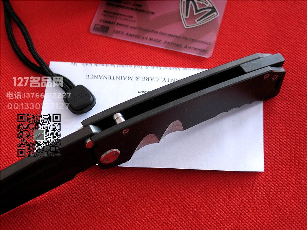 美国MKT MK07DPT掠夺者T头 D2钢特战队格斗刃127名品网