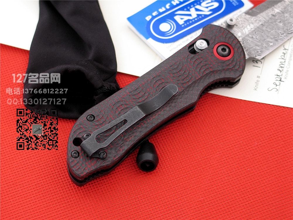 美国蝴蝶Benchmade 908-161大马士革全球限量珍藏版