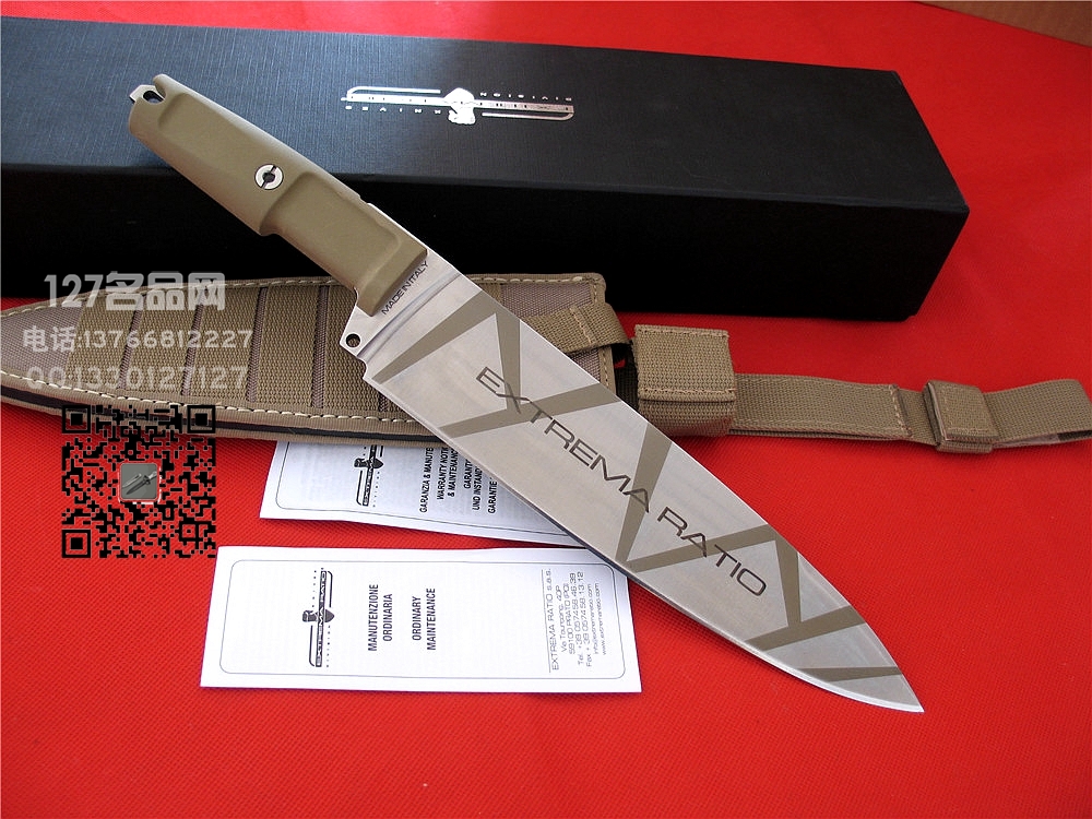 意大利极端武力PSYCHO 24 DESERT CAMO名刀军刀 