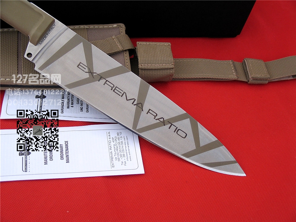 意大利极端武力PSYCHO 24 DESERT CAMO名刀军刀 