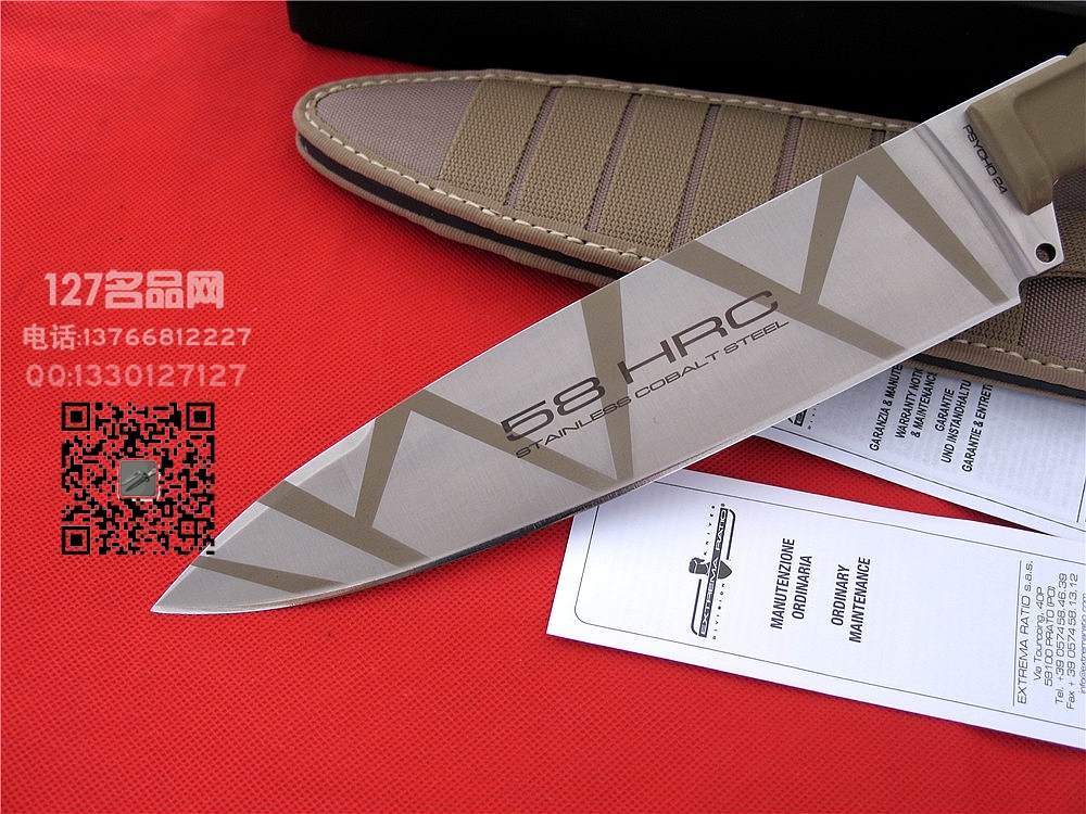 意大利极端武力PSYCHO 24 DESERT CAMO名刀军刀 