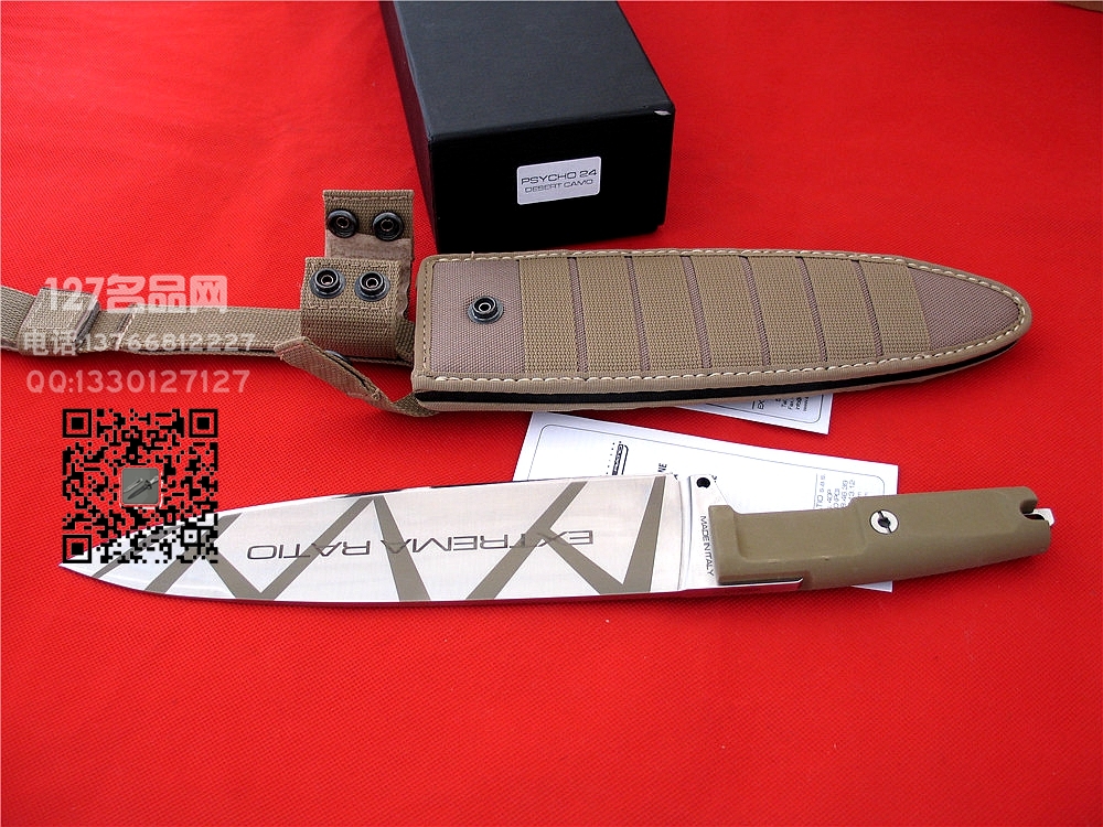 意大利极端武力PSYCHO 24 DESERT CAMO名刀军刀 