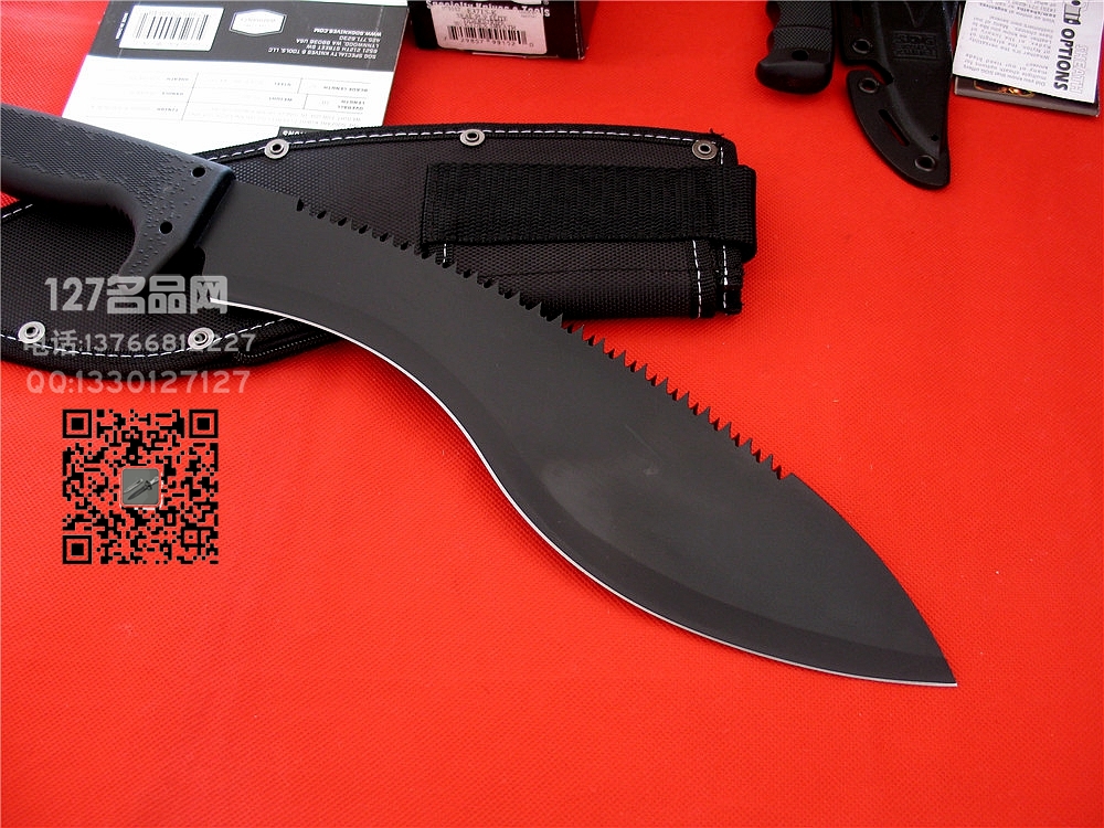 美国SOG 哨格MC11N大狗腿户外砍刀127正品名刀