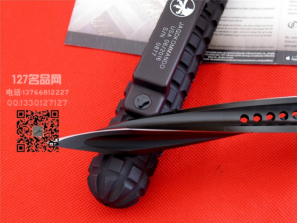 美国微技术Microtech 105-1一体式奥地利特战刀名刀127名网 