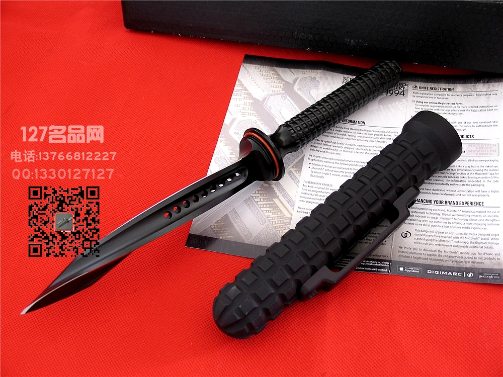 美国微技术Microtech 105-1一体式奥地利特战刀名刀127名网 