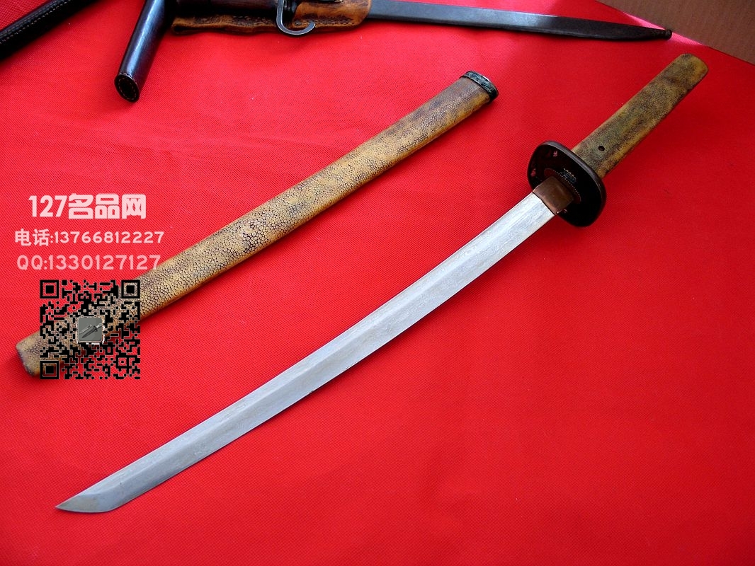 日本浪人刀 大正时期浪人腰刀 军刀127名品网