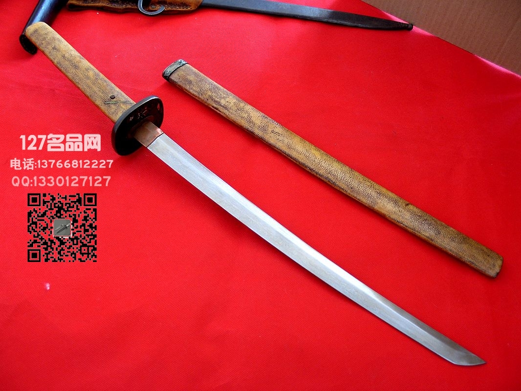 日本浪人刀 大正时期浪人腰刀 军刀127名品网