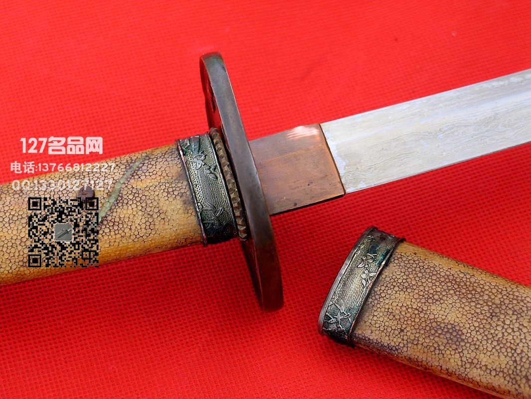 日本浪人刀 大正时期浪人腰刀 军刀127名品网