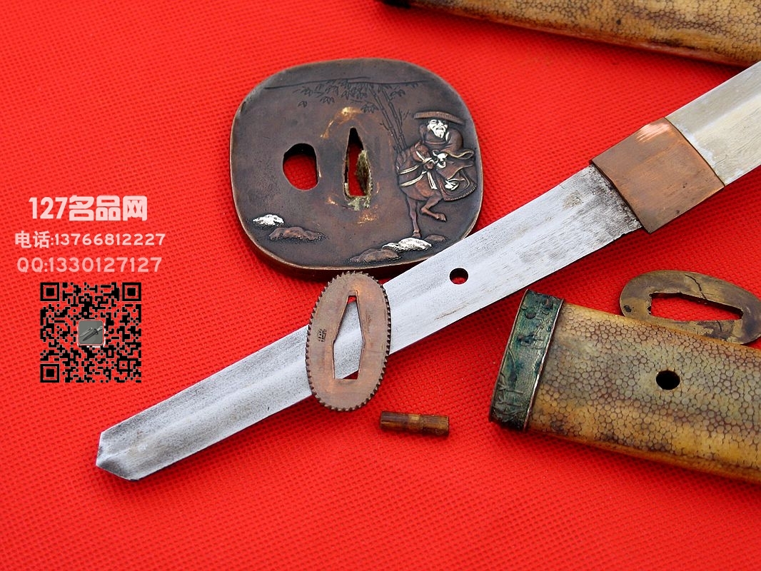 日本浪人刀 大正时期浪人腰刀 军刀127名品网