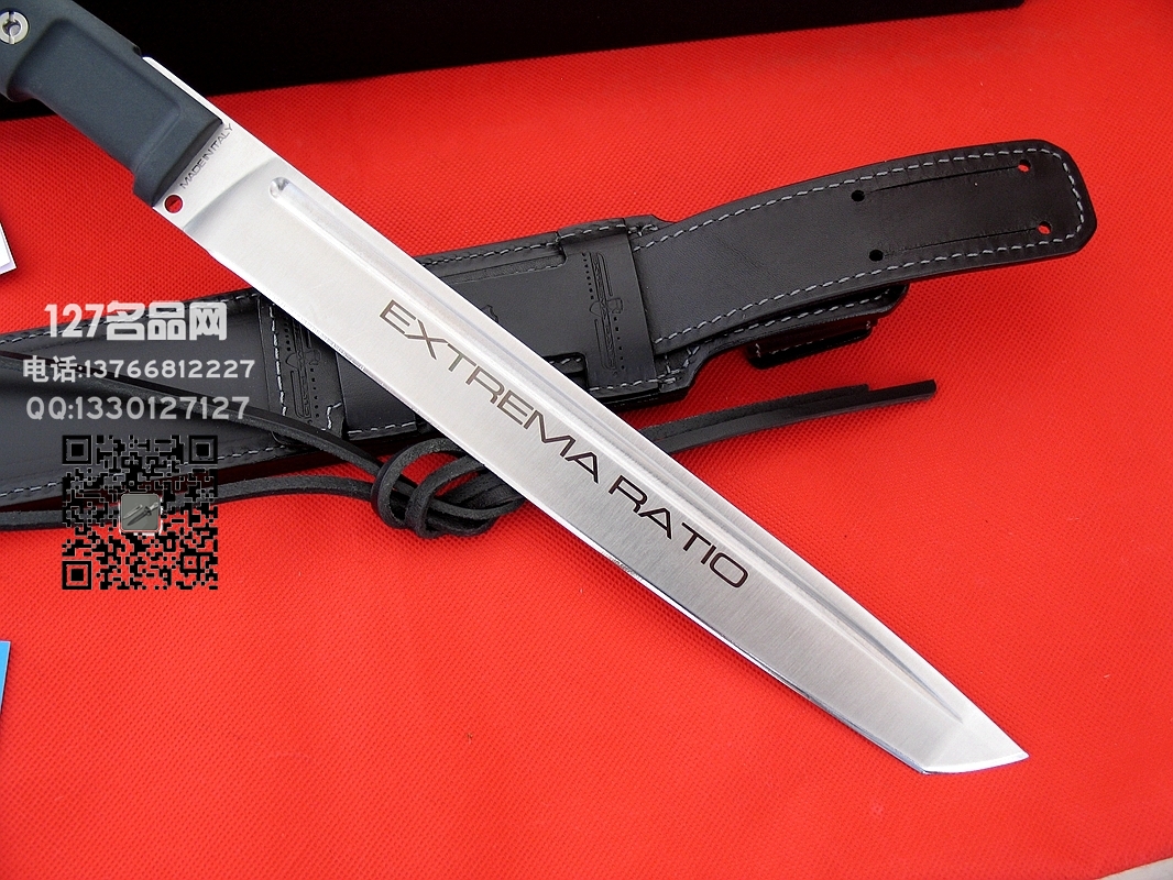 Extrema Ratio意大利极端武力WAKI排障刀 日式风格军刀127名品网