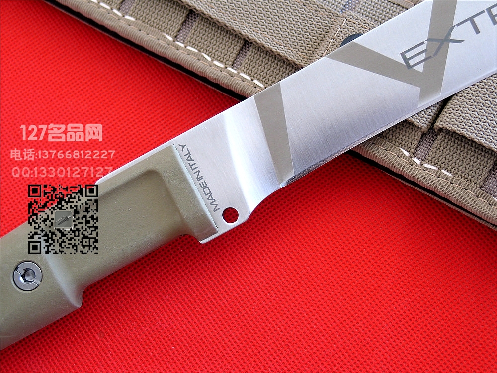 Extrema Ratio极端武力MATO GROSSO DESERT CAMO战术排障刀钢本色 