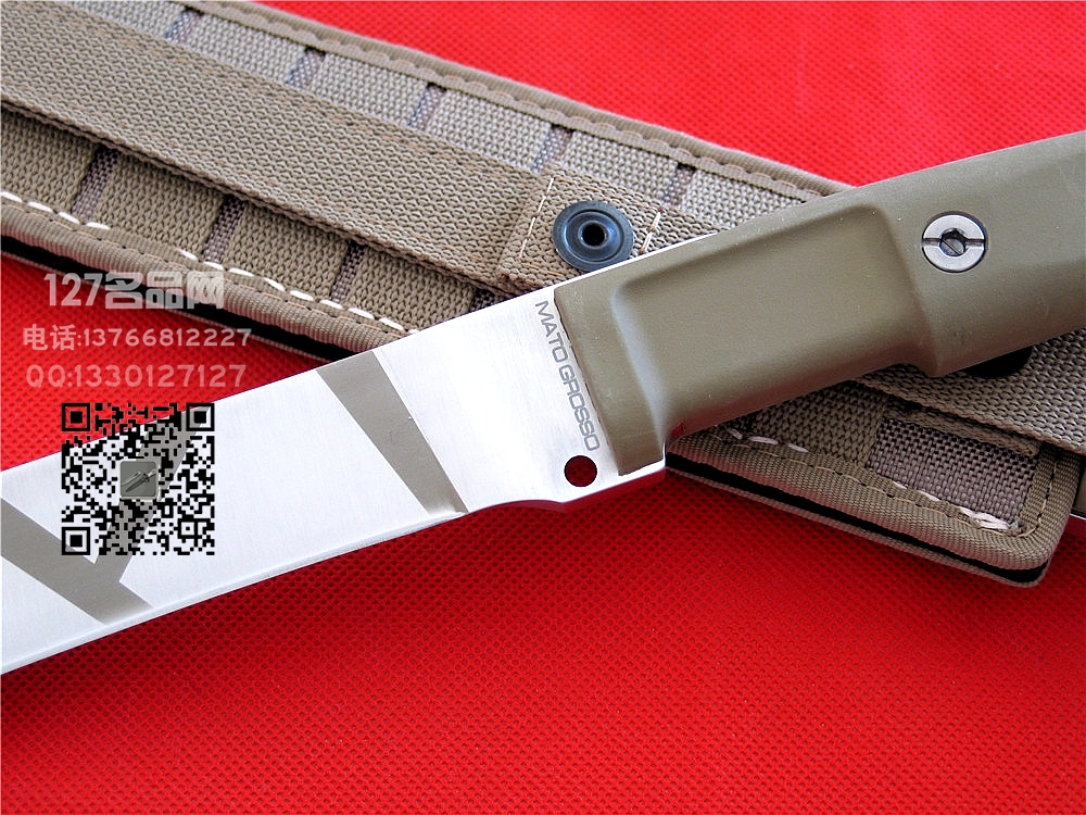 Extrema Ratio极端武力MATO GROSSO DESERT CAMO战术排障刀钢本色 