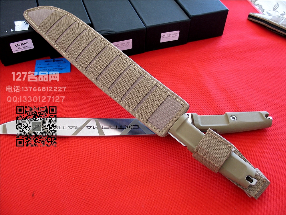 Extrema Ratio极端武力MATO GROSSO DESERT CAMO战术排障刀钢本色 