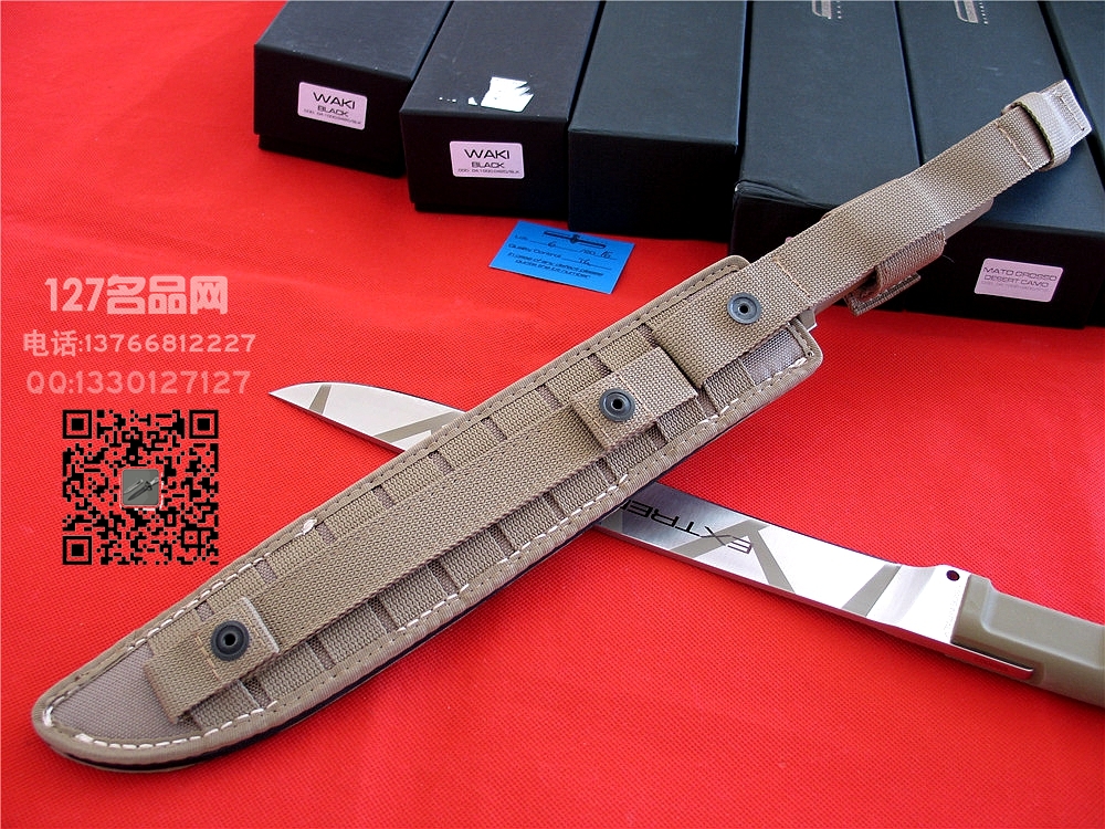 Extrema Ratio极端武力MATO GROSSO DESERT CAMO战术排障刀钢本色 
