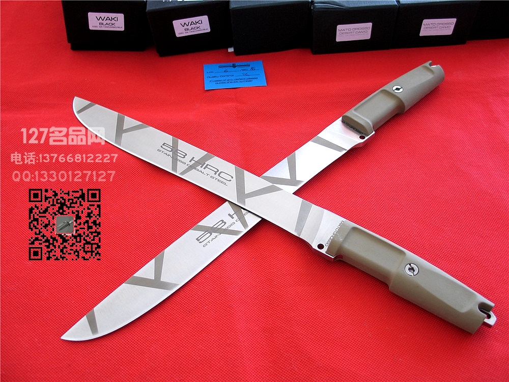 Extrema Ratio极端武力MATO GROSSO DESERT CAMO战术排障刀钢本色 