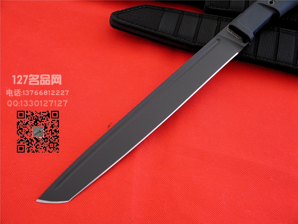 Extrema Ratio极端武力WAKI BLACK战术排障刀黑色 世界名刀