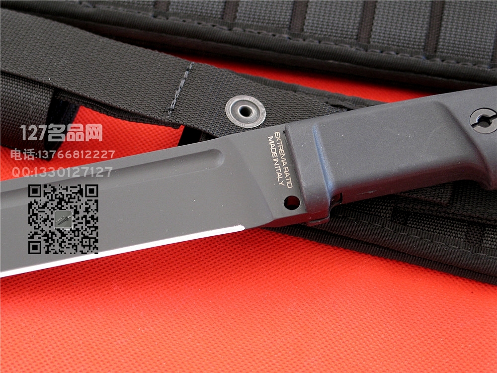 Extrema Ratio极端武力WAKI BLACK战术排障刀黑色 世界名刀