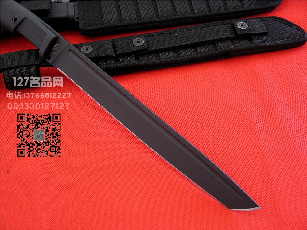 Extrema Ratio极端武力WAKI BLACK战术排障刀黑色 世界名刀