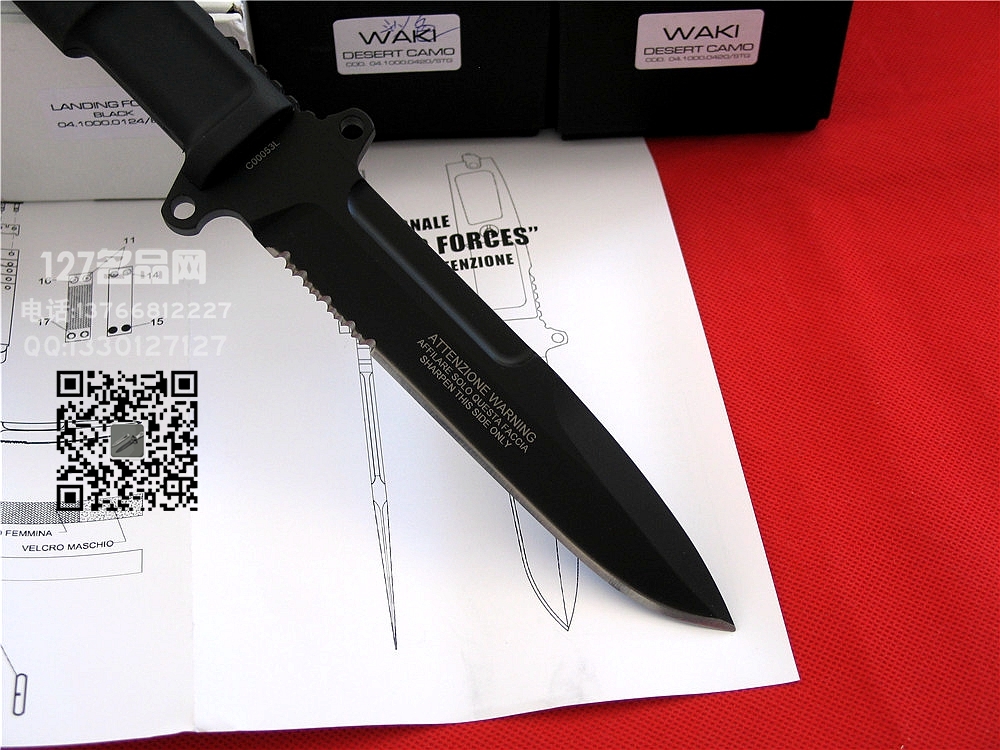 Extrema Ratio极端武力landing force black登陆部队特战刀