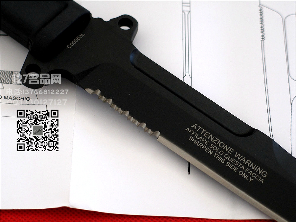 Extrema Ratio极端武力landing force black登陆部队特战刀