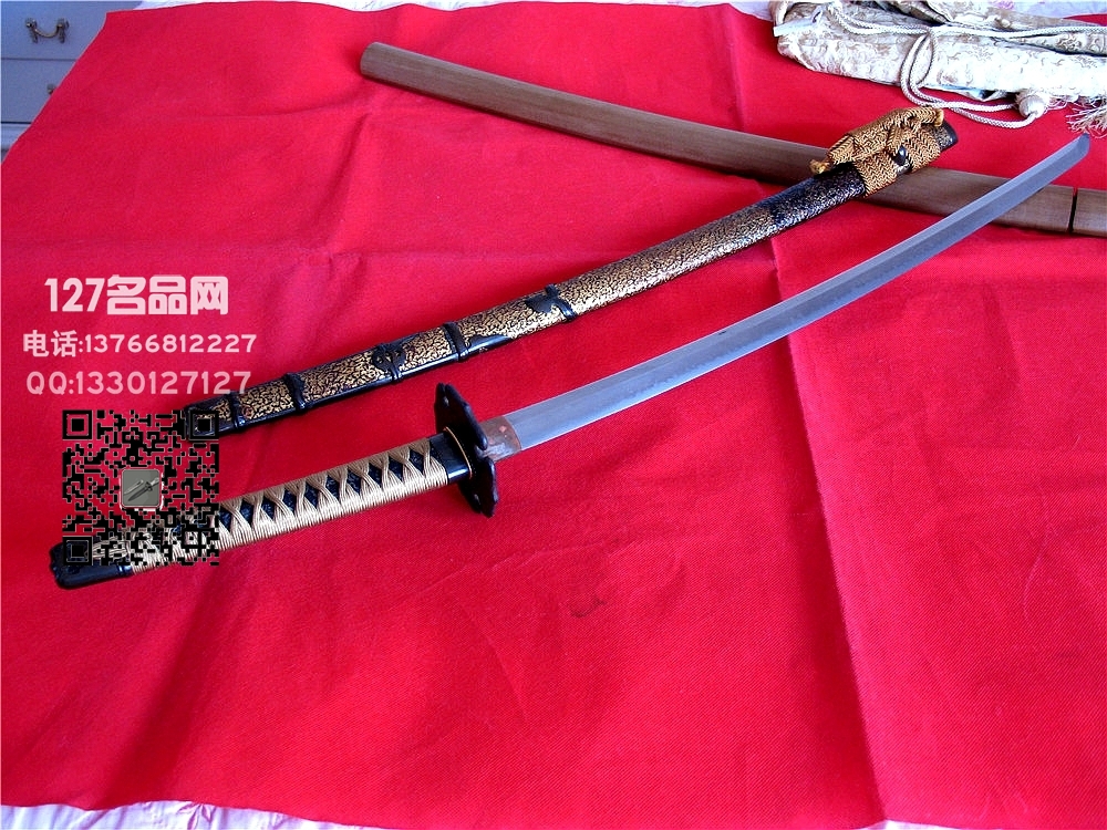 日本斋藤国吉正统传世刀 世界名刀127名品网