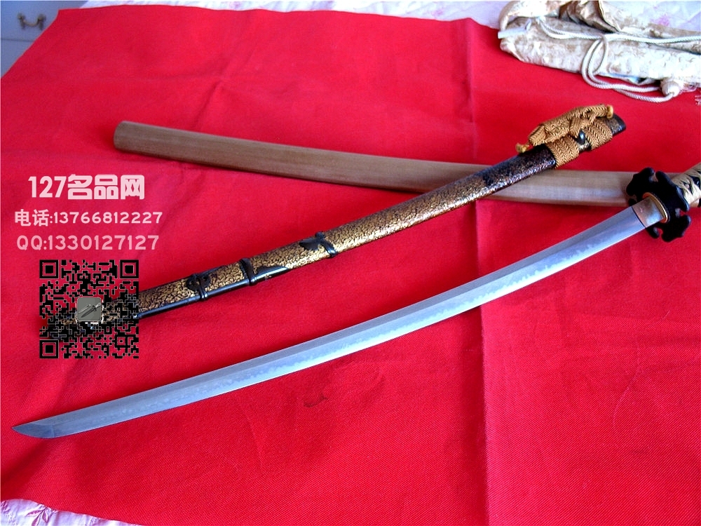 日本斋藤国吉正统传世刀 世界名刀127名品网