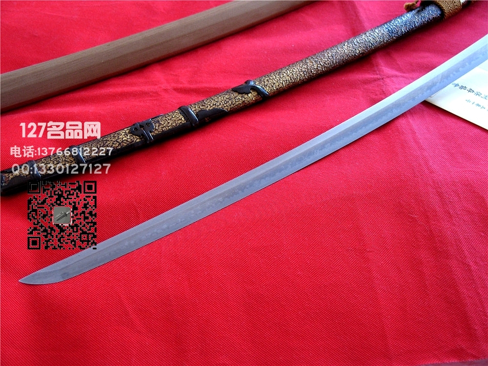 日本斋藤国吉正统传世刀 世界名刀127名品网