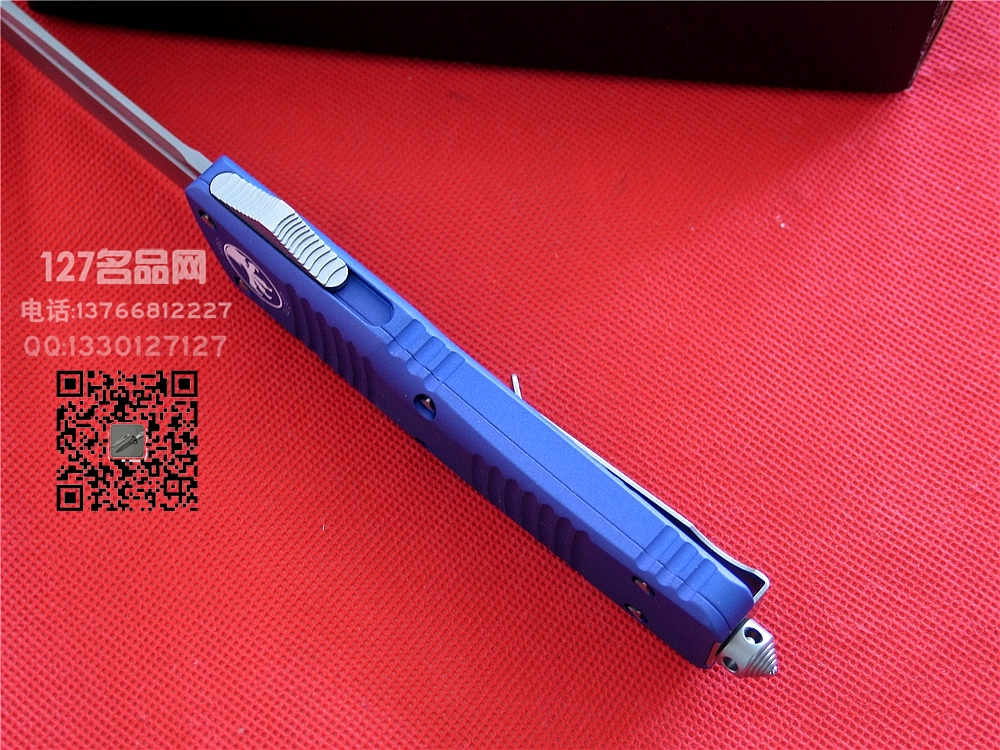 美国微技术MICROTECH蓝色战术恐龙T头直跳127名品网